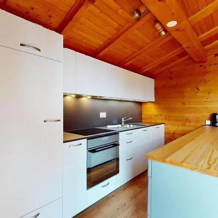 With Spectacular View Of The Peaks Appartamento Crans-Montana