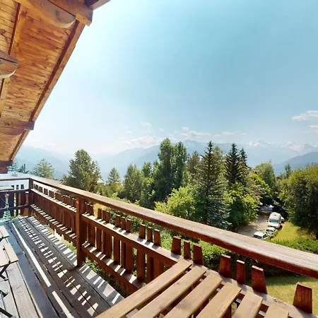 With Spectacular View Of The Peaks Crans-Montana
